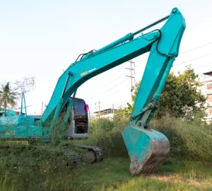 the excavator digs a soil digger loading trucks w 2025 03 15 17 43 44 utc